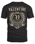 VALENTINE HH88-K2–Personalized Name Quote Apparel “It’s a/an NAME Thing You Wouldn’t Understand”