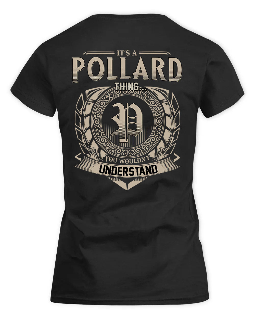 POLLOCK HH88-K2–Personalized Name Quote Apparel “It’s a/an NAME Thing You Wouldn’t Understand”