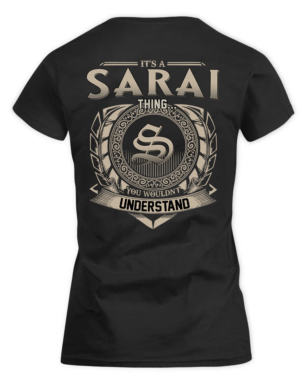 SARGEANT HH88-K2–Personalized Name Quote Apparel “It’s a/an NAME Thing You Wouldn’t Understand”
