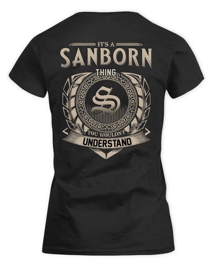 SANCHE HH88-K2–Personalized Name Quote Apparel “It’s a/an NAME Thing You Wouldn’t Understand”