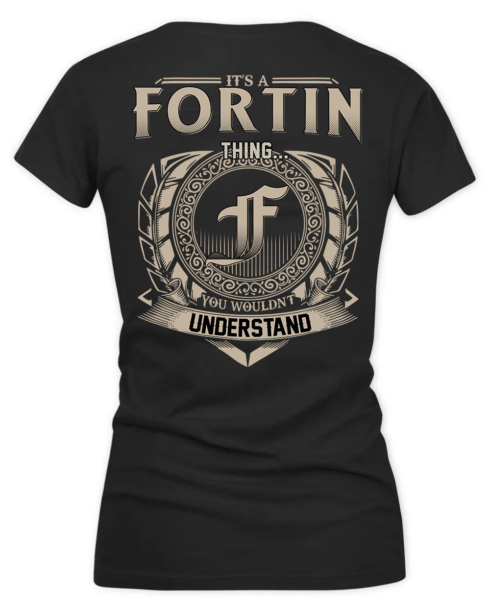 FORTNER HH88-K2–Personalized Name Quote Apparel “It’s a/an NAME Thing You Wouldn’t Understand”