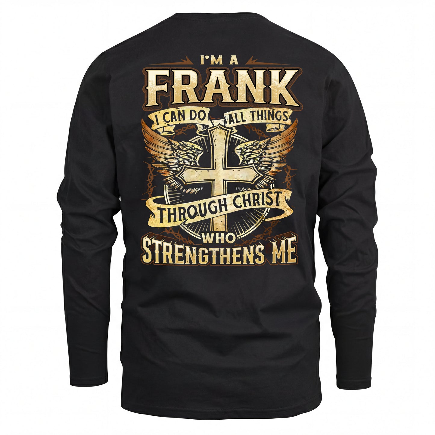 FRANK HH88-K2–Personalized Name Quote T-Shirt
