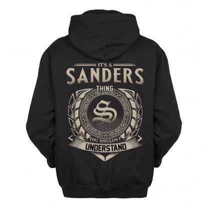 SANDERS HH88-K2–Personalized Name Quote Apparel “It’s an NAME Thing You Wouldn’t Understand”