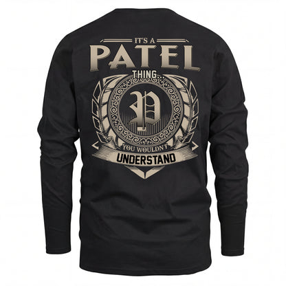 PATEL HH88-K2–Personalized Name Quote Apparel “It’s an NAME Thing You Wouldn’t Understand”