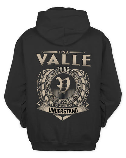 VALLE HH88-K2–Personalized Name Quote Apparel “It’s a/an NAME Thing You Wouldn’t Understand”