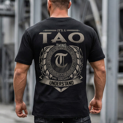 TAO HH88-K2–Personalized Name Quote Apparel “It’s a/an NAME Thing You Wouldn’t Understand”
