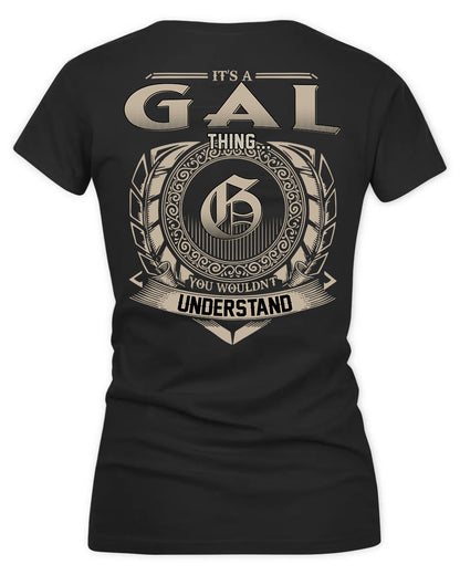 GALAN HH88-K2–Personalized Name Quote Apparel “It’s a/an NAME Thing You Wouldn’t Understand”