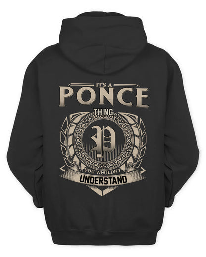 PONCE HH88-K2–Personalized Name Quote Apparel “It’s a/an NAME Thing You Wouldn’t Understand”
