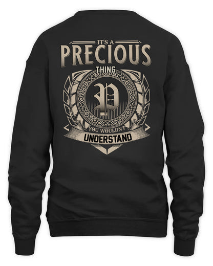 PRECIOUS HH88-K2–Personalized Name Quote Apparel “It’s a/an NAME Thing You Wouldn’t Understand”