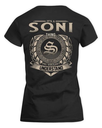 SONNY HH88-K2–Personalized Name Quote Apparel “It’s a/an NAME Thing You Wouldn’t Understand”