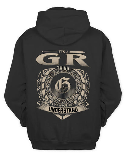 GR HH88-K2–Personalized Name Quote Apparel “It’s a/an NAME Thing You Wouldn’t Understand”
