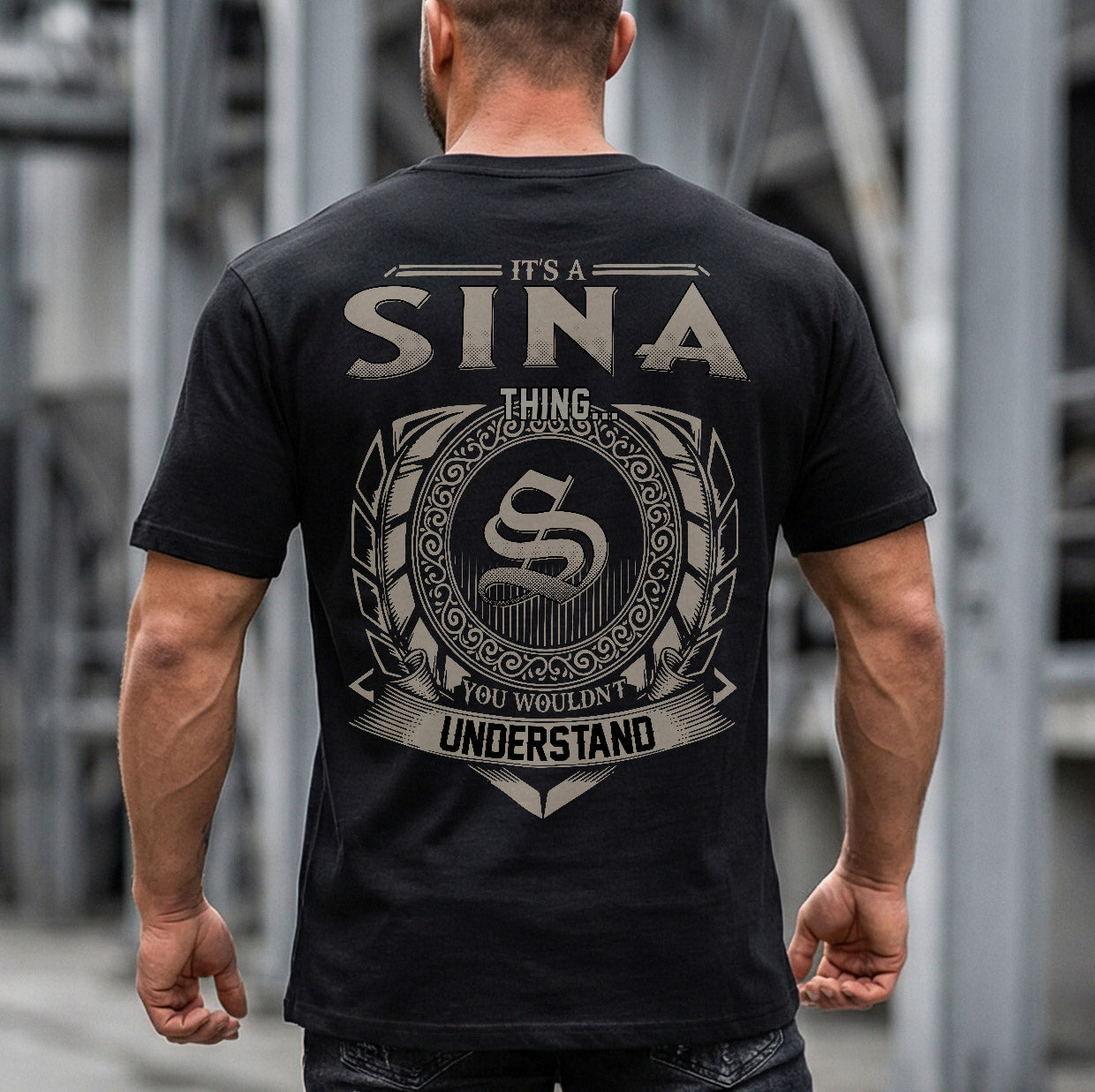 SINA HH88-K2–Personalized Name Quote Apparel “It’s a/an NAME Thing You Wouldn’t Understand”