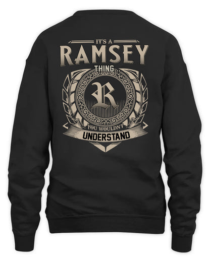 RAMSEY HH88-K2–Personalized Name Quote Apparel “It’s a/an NAME Thing You Wouldn’t Understand”