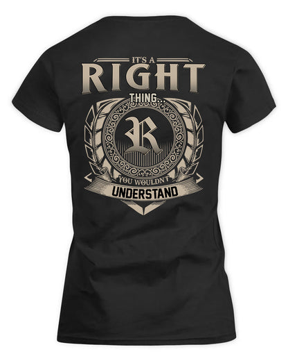 RIGO HH88-K2–Personalized Name Quote Apparel “It’s a/an NAME Thing You Wouldn’t Understand”
