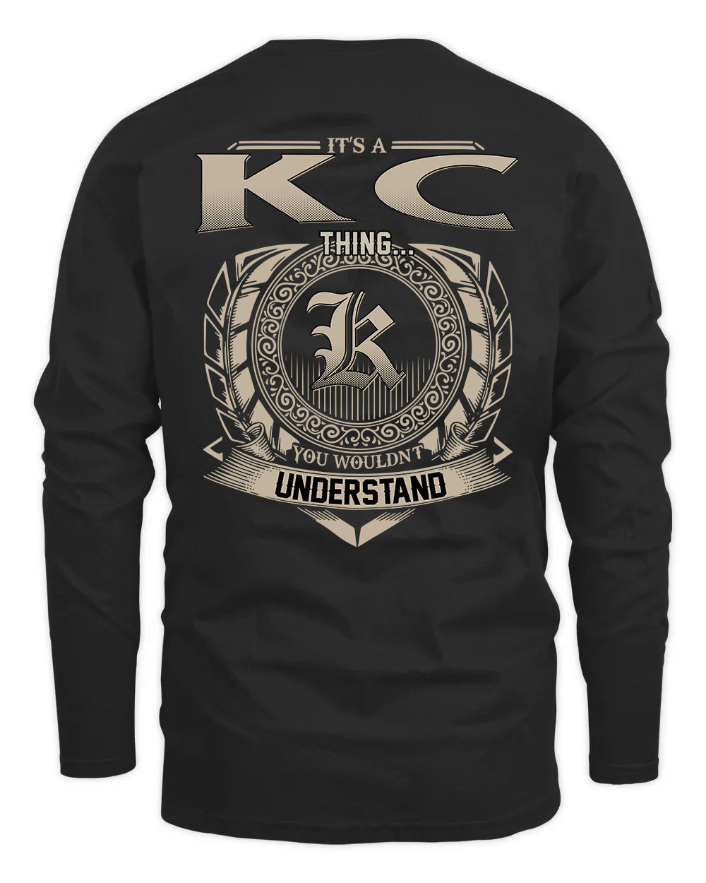 KC HH88-K2–Personalized Name Quote Apparel “It’s a/an NAME Thing You Wouldn’t Understand”