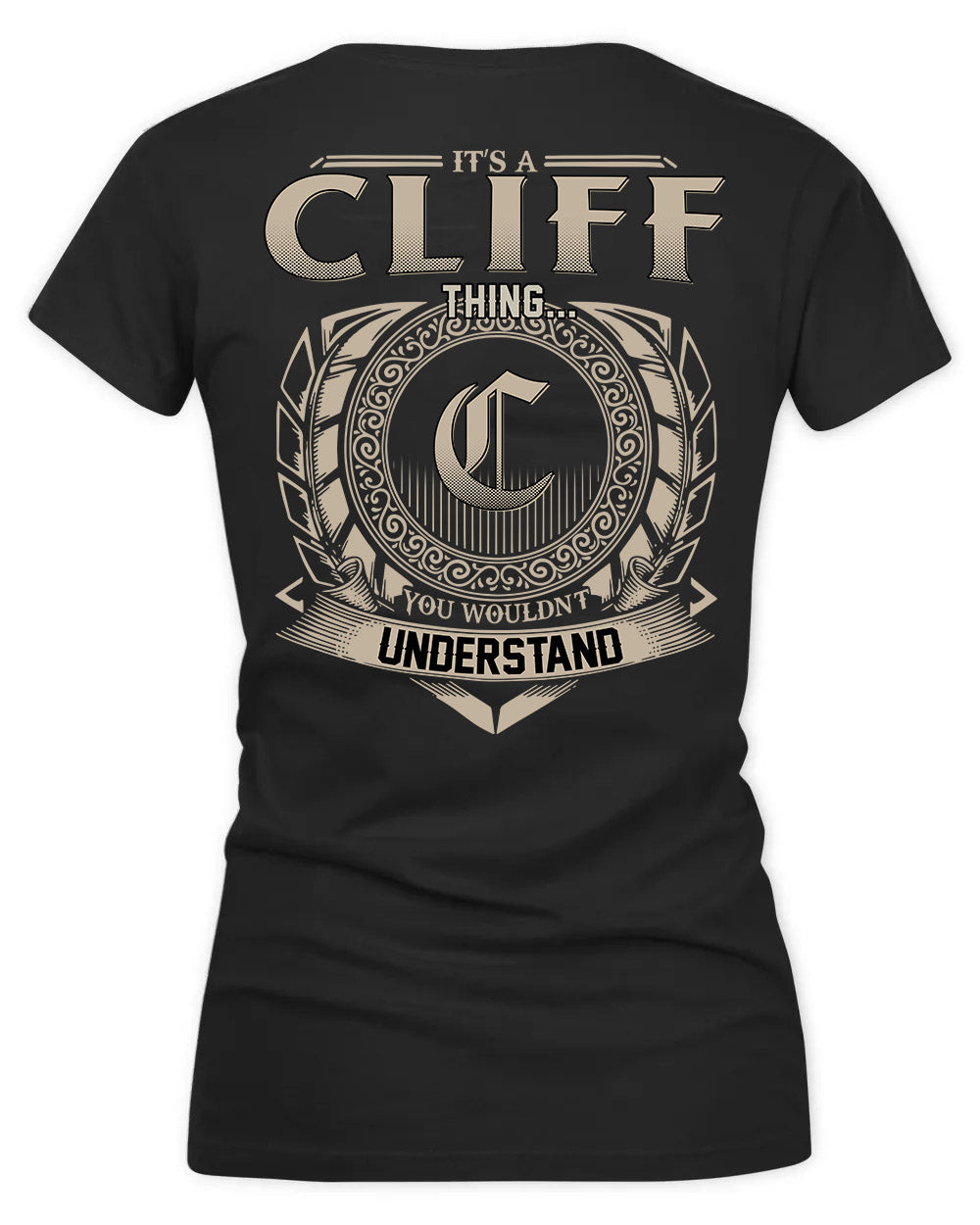 CLIFFORD HH88-K2–Personalized Name Quote Apparel “It’s a/an NAME Thing You Wouldn’t Understand”