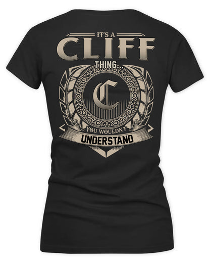 CLIFFORD HH88-K2–Personalized Name Quote Apparel “It’s a/an NAME Thing You Wouldn’t Understand”