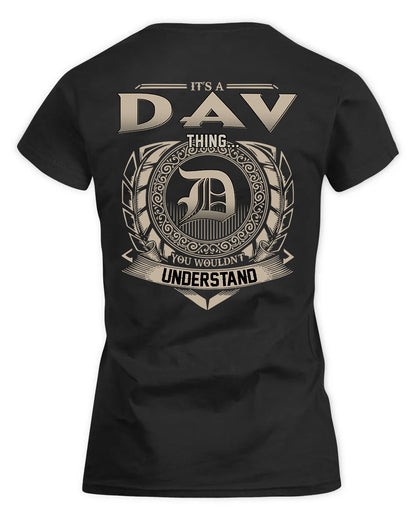 DAV HH88-K2–Personalized Name Quote Apparel “It’s a/an NAME Thing You Wouldn’t Understand”
