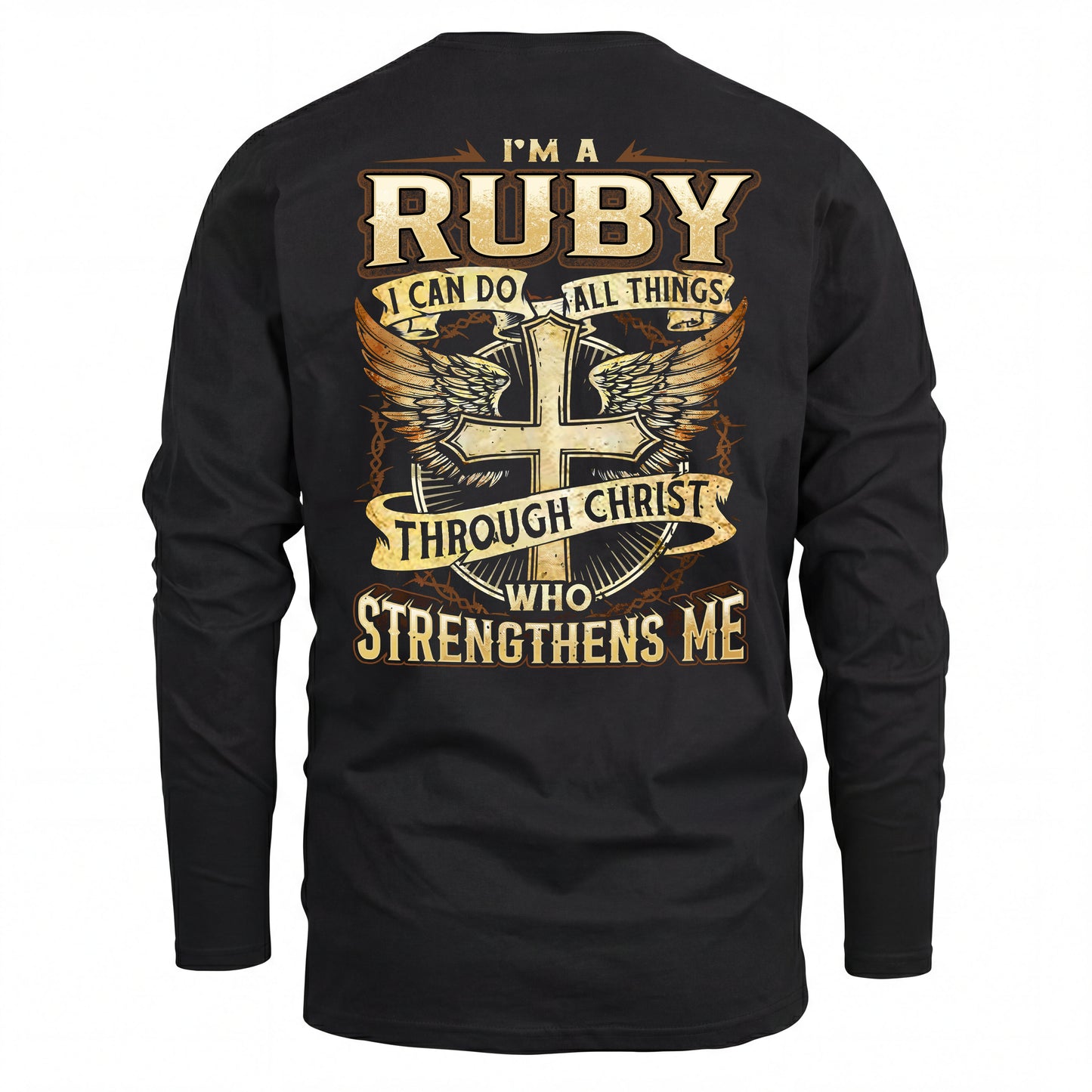 RUBY HH88-K2–Personalized Name Quote T-Shirt
