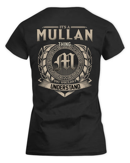 MULLEN HH88-K2–Personalized Name Quote Apparel “It’s a/an NAME Thing You Wouldn’t Understand”