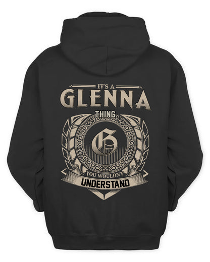 GLENNA HH88-K2–Personalized Name Quote Apparel “It’s a/an NAME Thing You Wouldn’t Understand”