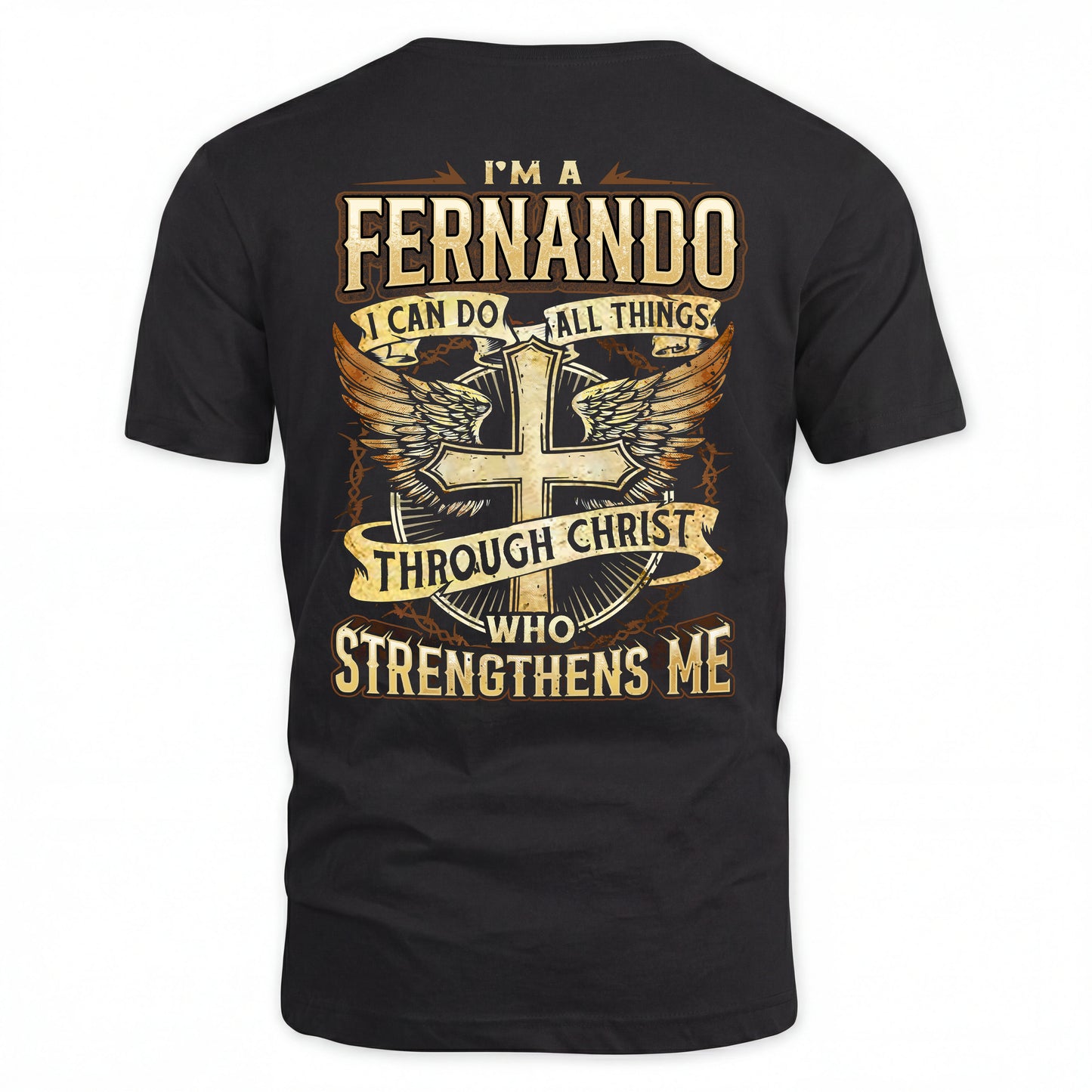 FERNANDO HH88-K2–Personalized Name Quote T-Shirt