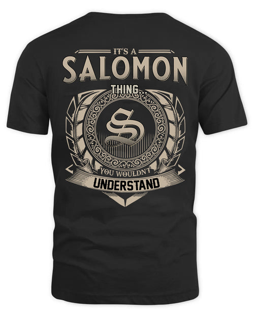 SALOMON HH88-K2–Personalized Name Quote Apparel “It’s a/an NAME Thing You Wouldn’t Understand”