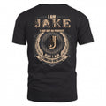 JAKE 2K-101–Personalized Name Quote Apparel “I Am NAME May Not Be Perfect But I Am Limited Edition”