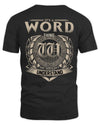WORD HH88-K2–Personalized Name Quote Apparel “It’s a/an NAME Thing You Wouldn’t Understand”