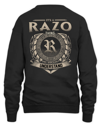 RAZO HH88-K2–Personalized Name Quote Apparel “It’s a/an NAME Thing You Wouldn’t Understand”