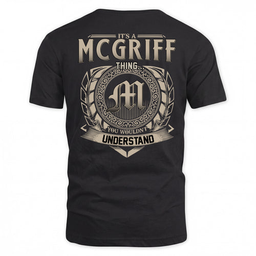 MCGRIFF HH88-K2–Personalized Name Quote Apparel “It’s a/an NAME Thing You Wouldn’t Understand”