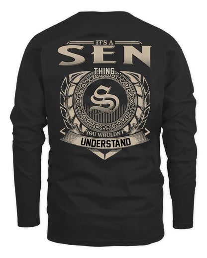 SEN HH88-K2–Personalized Name Quote Apparel “It’s a/an NAME Thing You Wouldn’t Understand”