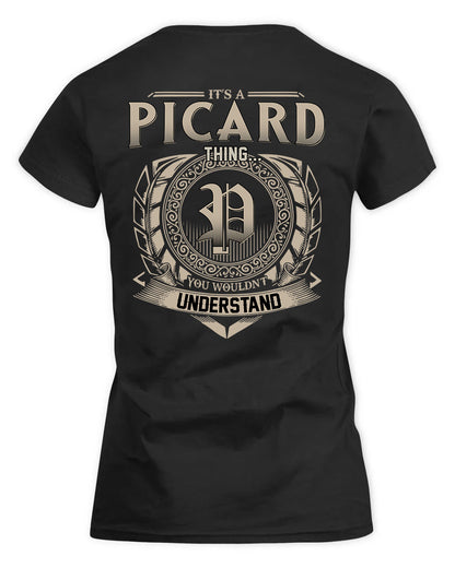 PICHARDO HH88-K2–Personalized Name Quote Apparel “It’s a/an NAME Thing You Wouldn’t Understand”