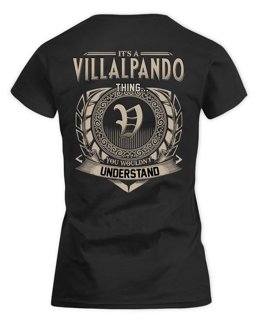 VILLANUEVA HH88-K2–Personalized Name Quote Apparel “It’s a/an NAME Thing You Wouldn’t Understand”