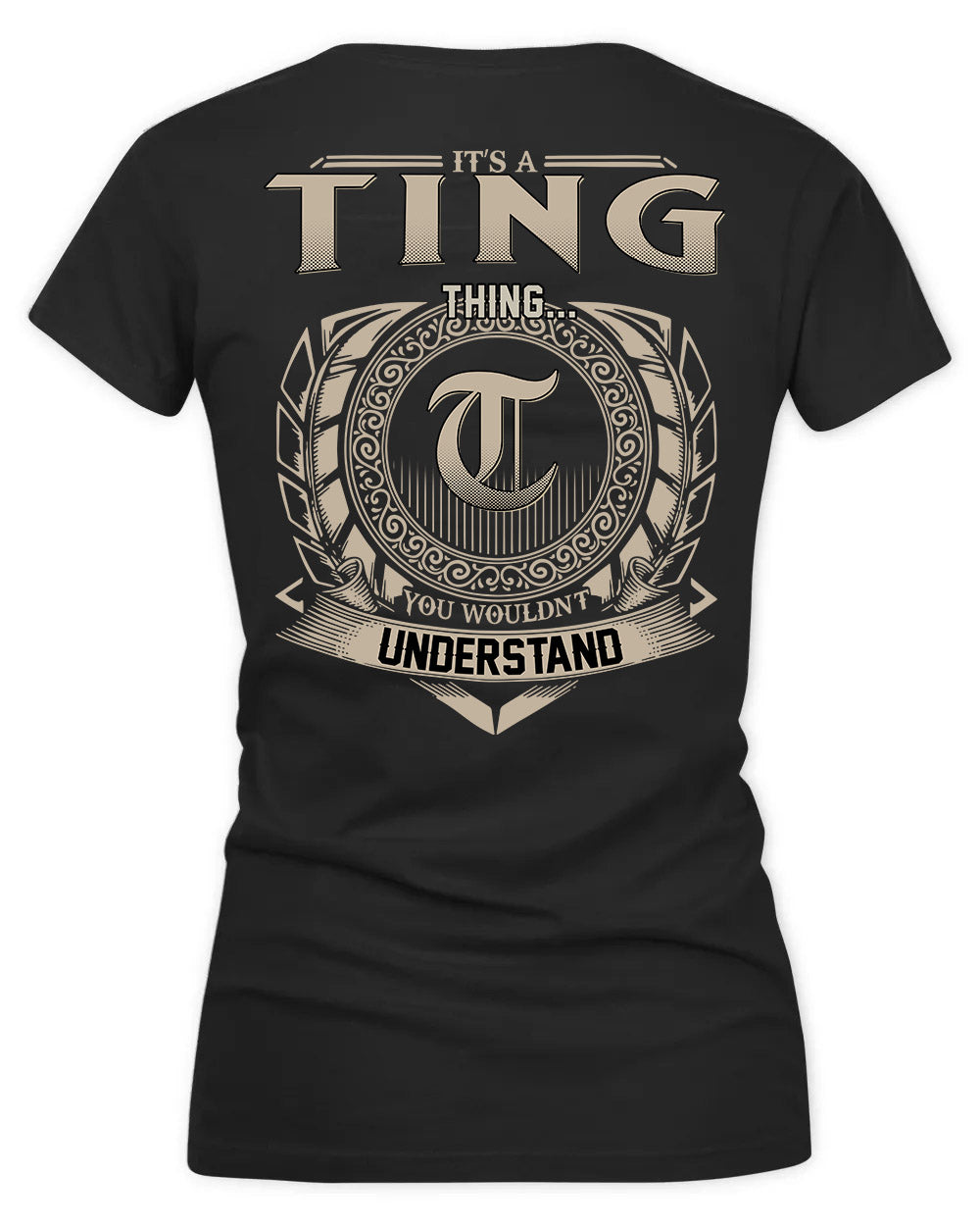 TING HH88-K2–Personalized Name Quote Apparel “It’s a/an NAME Thing You Wouldn’t Understand”