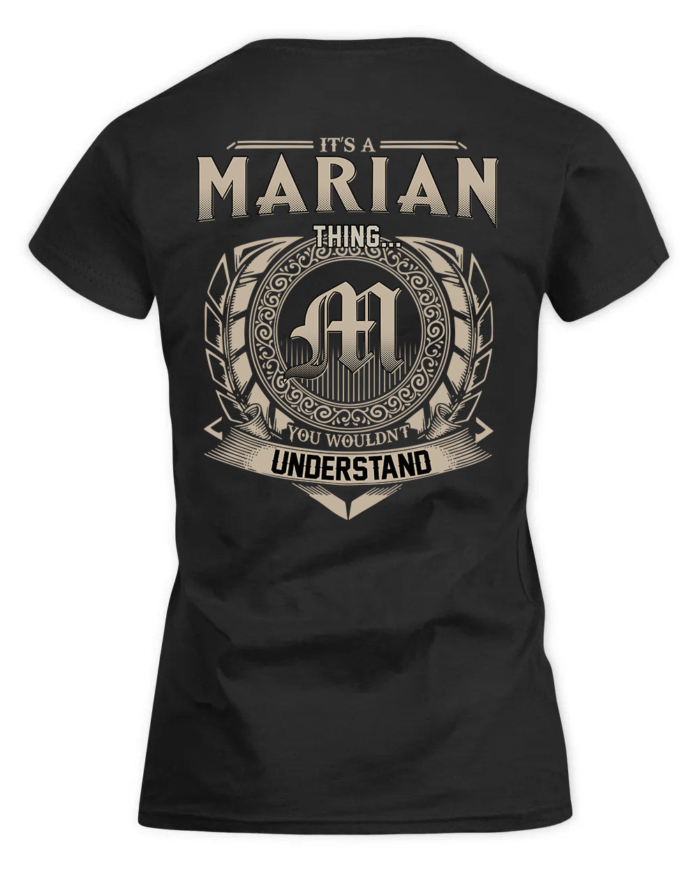 MARIAN HH88-K2–Personalized Name Quote Apparel “It’s a/an NAME Thing You Wouldn’t Understand”