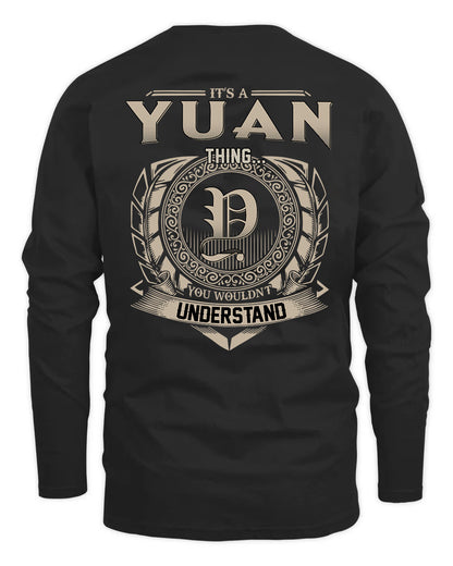 YUAN HH88-K2–Personalized Name Quote Apparel “It’s a/an NAME Thing You Wouldn’t Understand”