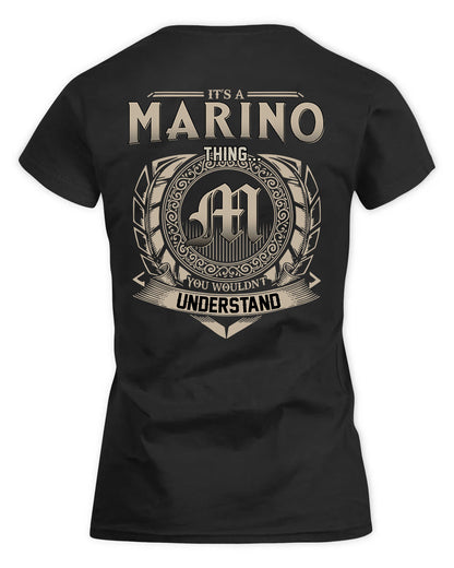 MARINO HH88-K2–Personalized Name Quote Apparel “It’s a/an NAME Thing You Wouldn’t Understand”