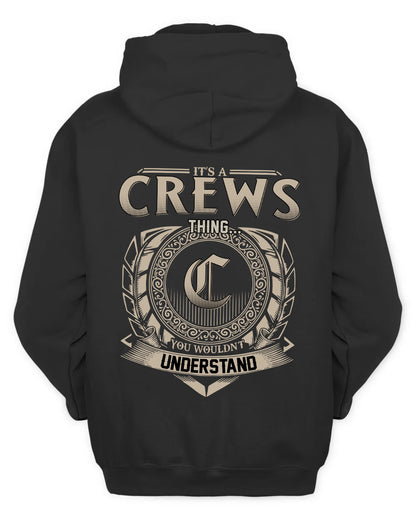 CREWS HH88-K2–Personalized Name Quote Apparel “It’s a/an NAME Thing You Wouldn’t Understand”