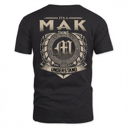 MAK HH88-K2–Personalized Name Quote Apparel “It’s a/an NAME Thing You Wouldn’t Understand”