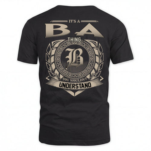 BA HH88-K2–Personalized Name Quote Apparel “It’s an NAME Thing You Wouldn’t Understand”