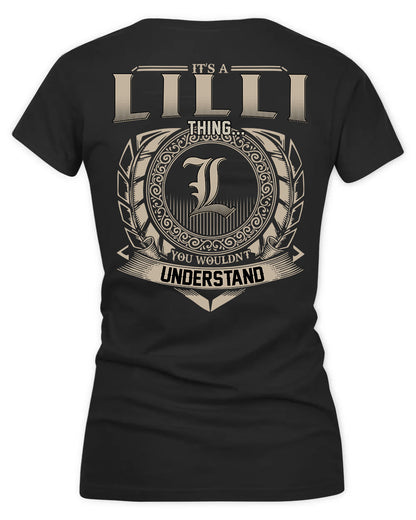 LILLIE HH88-K2–Personalized Name Quote Apparel “It’s a/an NAME Thing You Wouldn’t Understand”