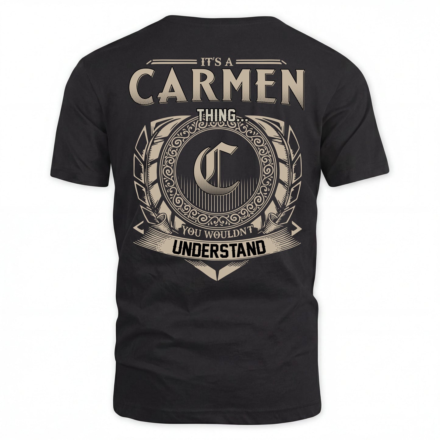 CARMEN HH88-K2–Personalized Name Quote Apparel “It’s an NAME Thing You Wouldn’t Understand”