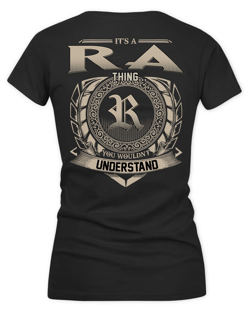 RA HH88-K2–Personalized Name Quote Apparel “It’s a/an NAME Thing You Wouldn’t Understand”