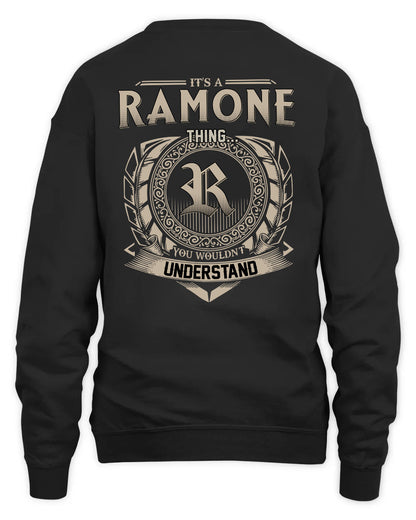 RAMONE HH88-K2–Personalized Name Quote Apparel “It’s a/an NAME Thing You Wouldn’t Understand”