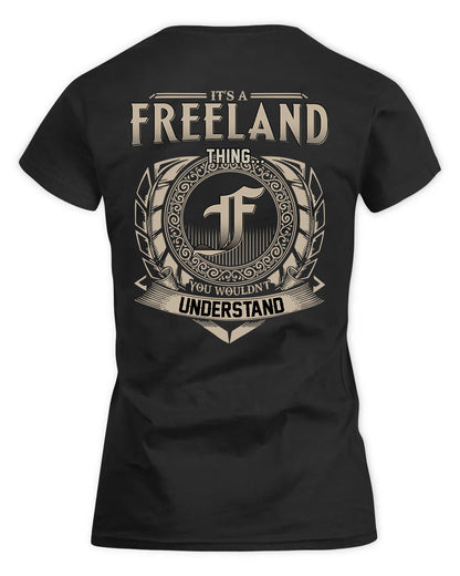 FREELAND HH88-K2–Personalized Name Quote Apparel “It’s a/an NAME Thing You Wouldn’t Understand”