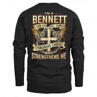 BENNETT HH88-K2–Personalized Name Quote T-Shirt
