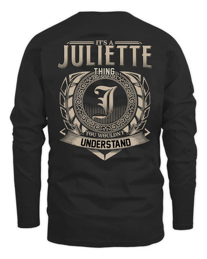 JULIETTE HH88-K2–Personalized Name Quote Apparel “It’s a/an NAME Thing You Wouldn’t Understand”