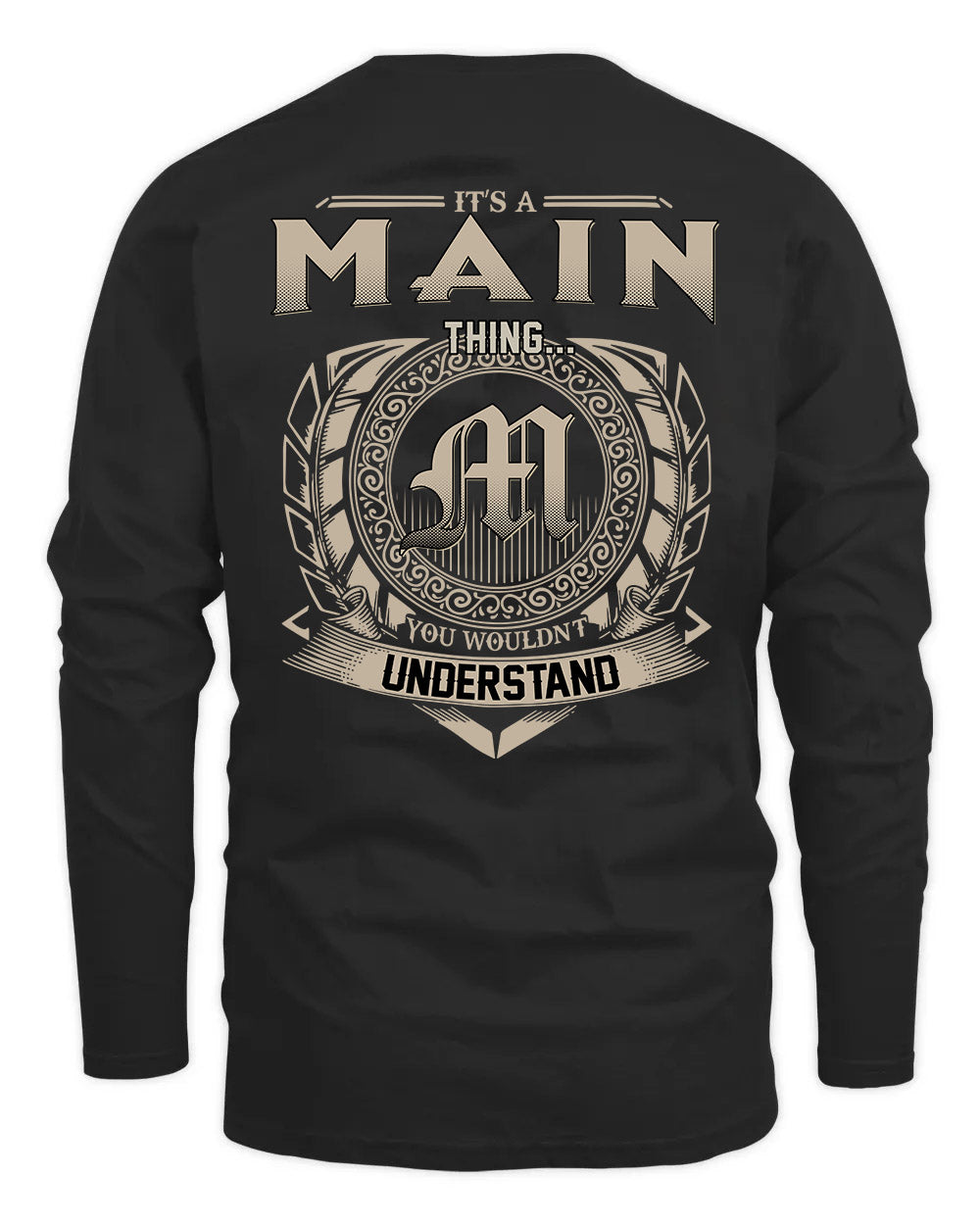 MAIN HH88-K2–Personalized Name Quote Apparel “It’s a/an NAME Thing You Wouldn’t Understand”