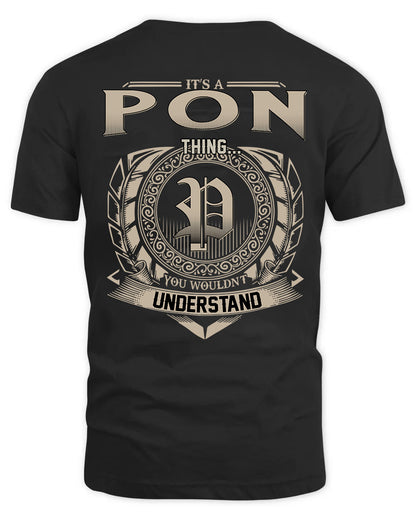 PON HH88-K2–Personalized Name Quote Apparel “It’s a/an NAME Thing You Wouldn’t Understand”